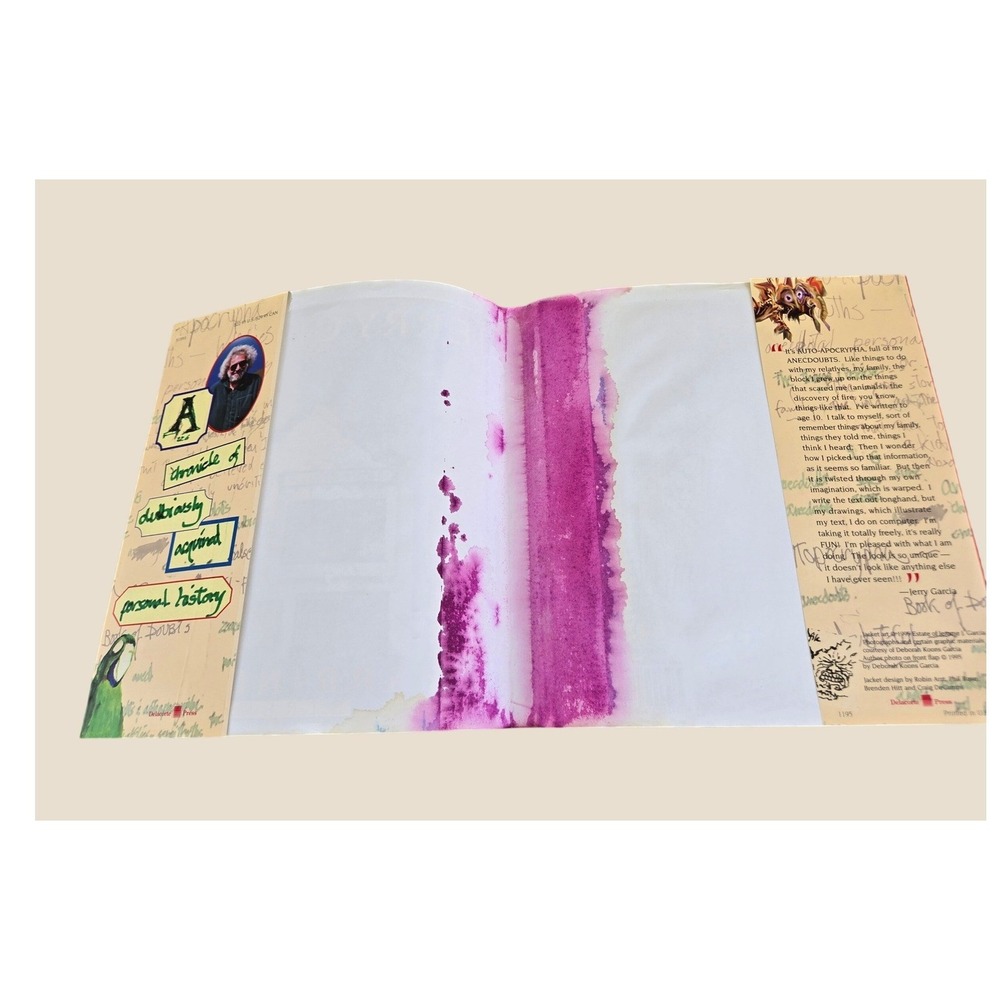 Jerry Garcia Harrington Street Book Fair 1st Edition Art Memoir 1995 - Picture 4 of 11